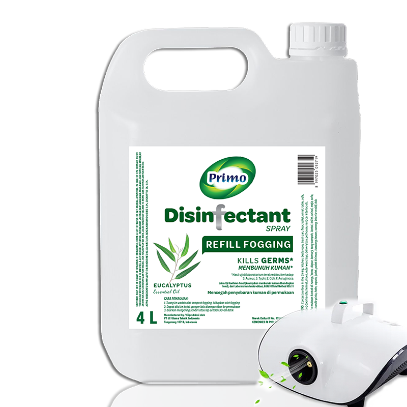 Disinfectant Fogging Liquid Eucaliptus 4L Mesin Hot Fogging