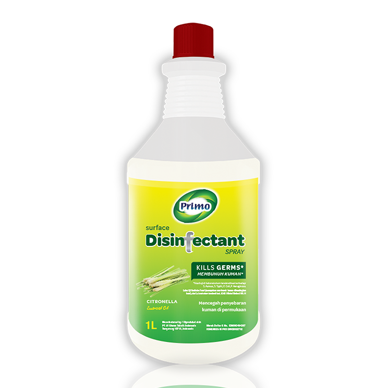 Disinfectant Surface Spray Citronella 1L Non Alkohol