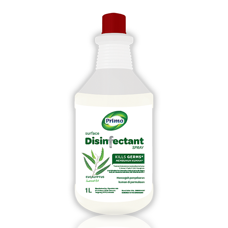 Disinfectant Surface Spray Eucaliptus 1L Non Alkohol