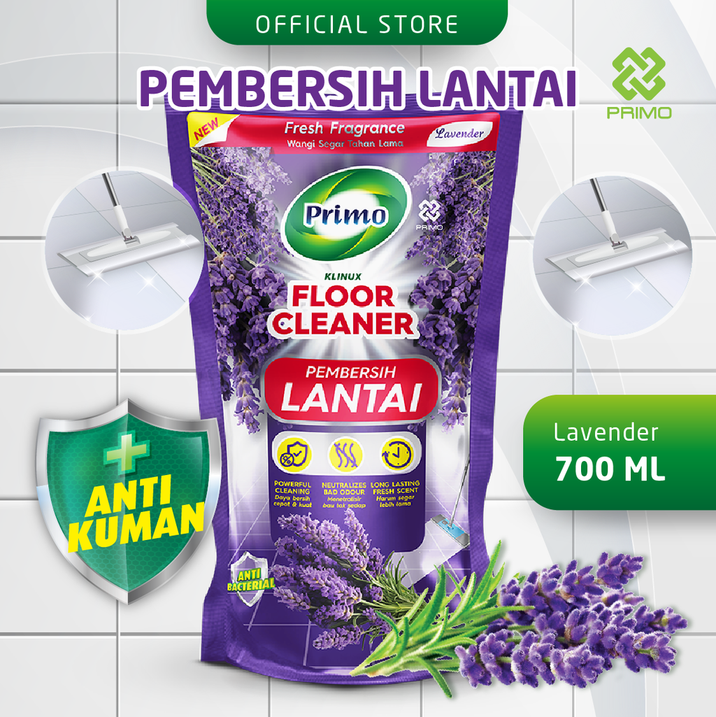 Floor Cleaner Lavender 700mL - Pembersih Lantai Anti Bakteri