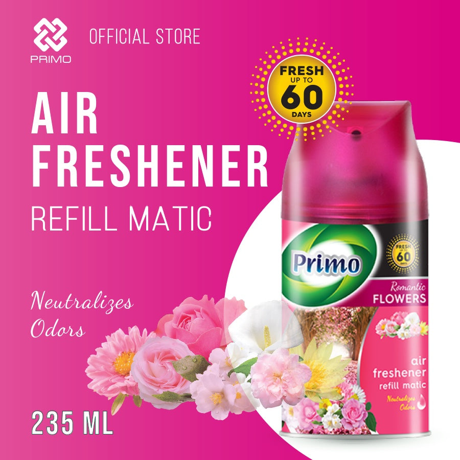 Refresh Matic 235ml Floral - Air Freshener Room Fragrance