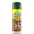 Furnishine 400mL - Furniture Cleaner & Polisher with Foam and Antibacterial Disinfectant