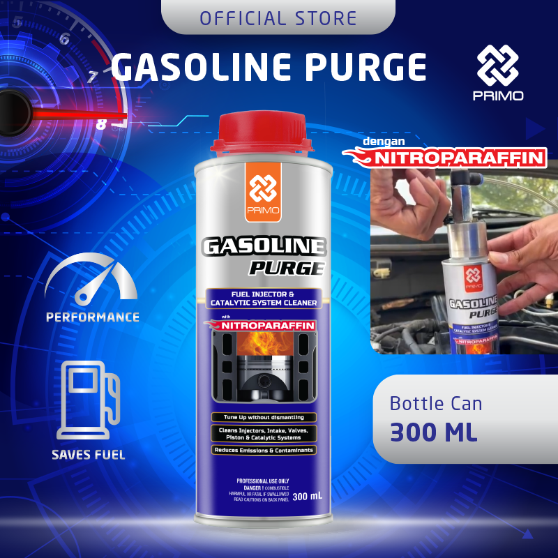 Gasoline Purge 300mL - Pembersih Sistem Bahan Bakar Mesin Bensin Tanpa Bongkar