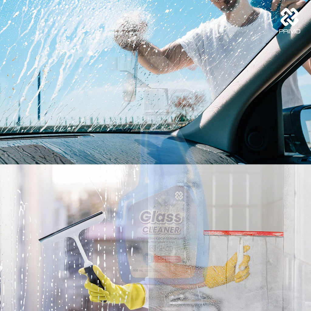 Glass Cleaner 500mL-  Pembersih Kaca Anti Kuman Serbaguna