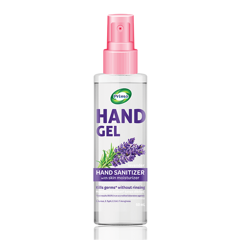 Handgel Sanitizer Liquid Thin Gel Lavender 60mL - antiseptik pembersih tangan tanpa bilas