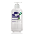 Lavender Hand Gel Sanitizer 500mL - no-rinse hand cleansing antiseptic