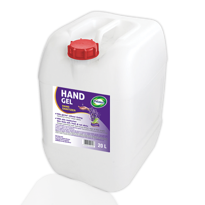 Handgel Sanitizer Liquid Thin Gel Lavender 20L - no-rinse hand cleansing antiseptic
