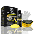 Headlight Polish & Sealant 100mL - KIT Pembersih Restorer Lampu Mika Mobil/Motor