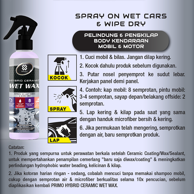 Hybrid Ceramic Wet & Wax 251mL