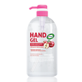 Hand Gel Sanitizer Apple 1L Pump - no-rinse hand cleansing antiseptic