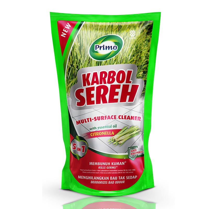 PRIMO Karbol Sereh Citronella Asli 700 mL – Pembersih Lantai & Serbaguna