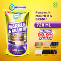 Marble & Granite Cleaner 720mL - Antibacterial Marble, Granite, Parquet Floor Cleaner