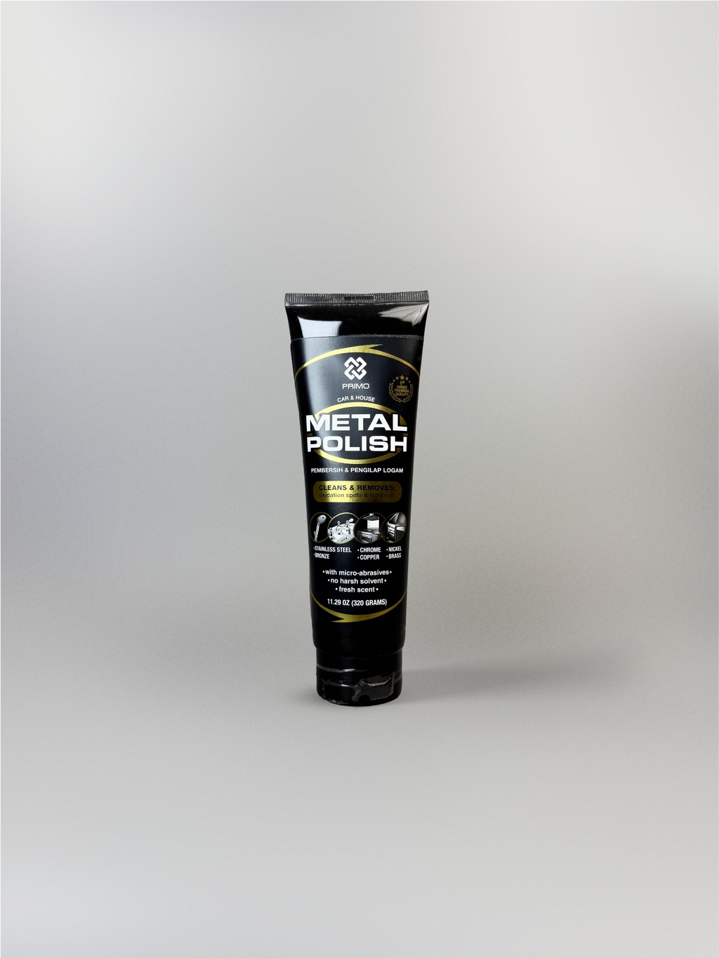 Metal Polish 320Gr - Metal Rust & Tarnish Remover & Metal Polish