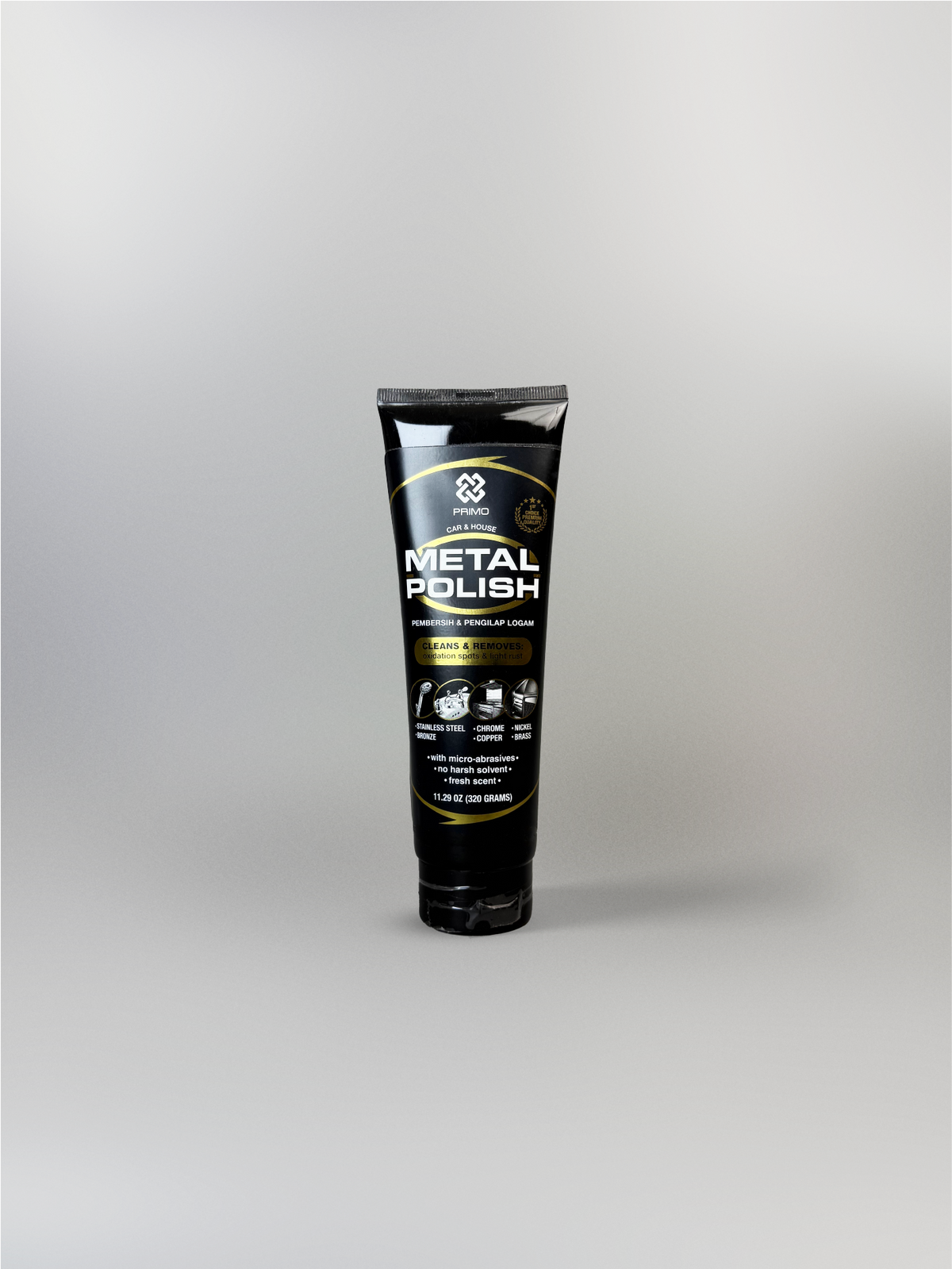 Metal Polish 320Gr - Metal Rust & Tarnish Remover & Metal Polish