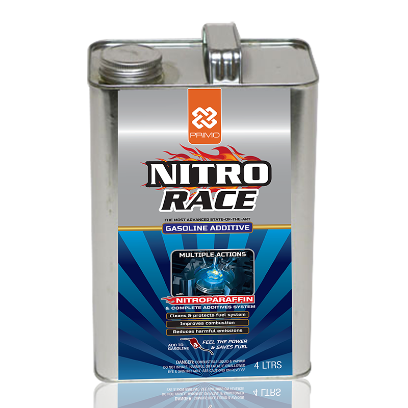 Nitro Race 4L - Gasoline Booster with Nitroparaffin Technology