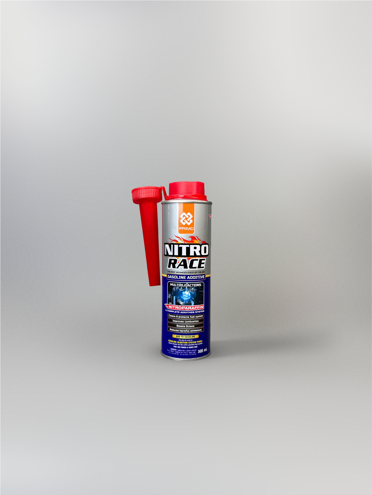 Nitro Race 300mL - Gasoline Booster with Nitroparaffin Technology