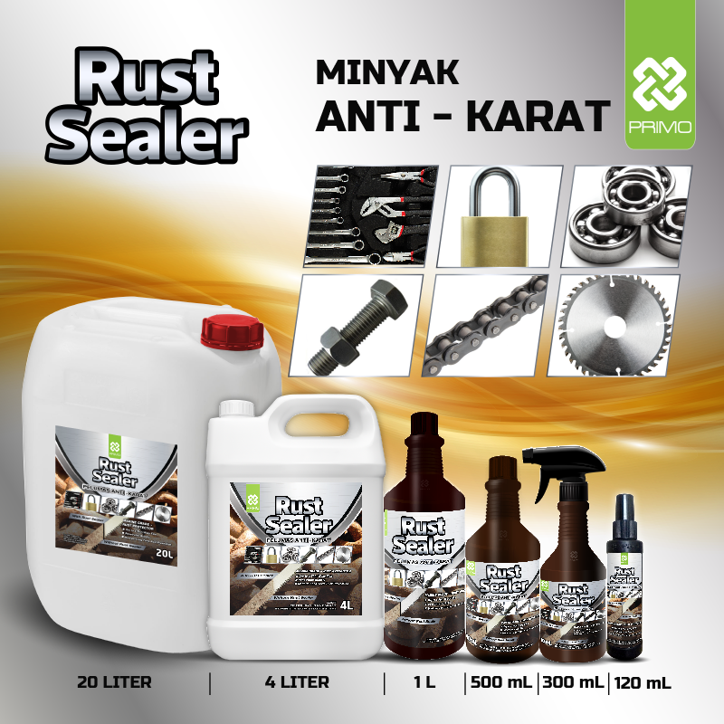 Rust Sealer 120mL - Minyak Anti Karat Rust Preventive