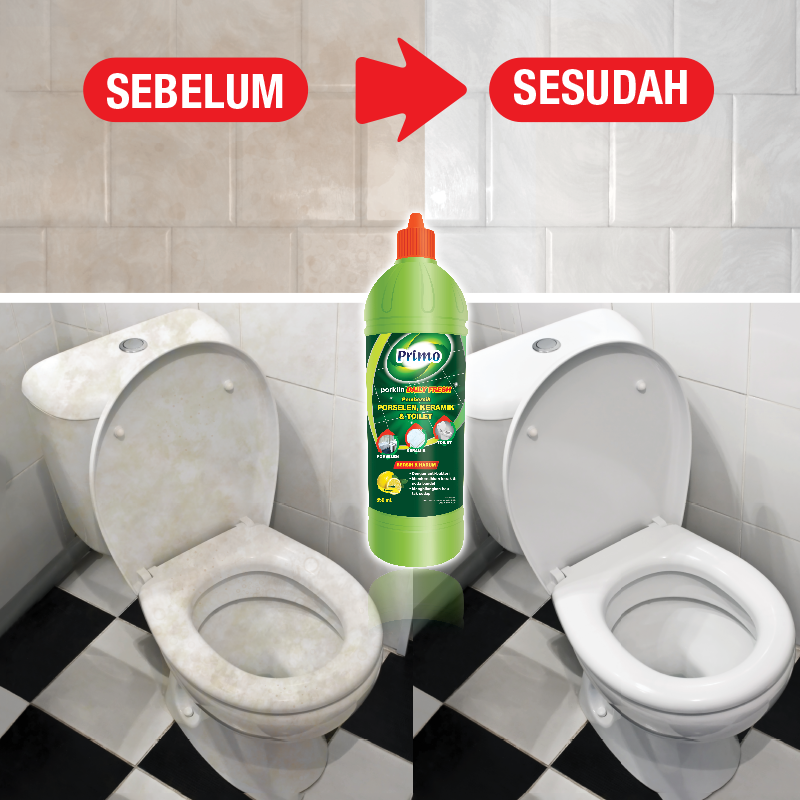 Porklin Daily Fresh 850ml - Porcelain, Ceramic, Bathroom & Toilet Cleaner
