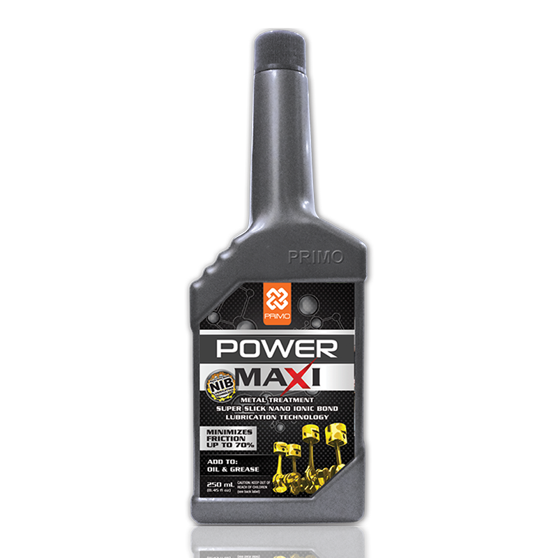 Powermaxi 250mL - Oil Additive / Metal Treatment with NIB (Nano Ionic Bond)