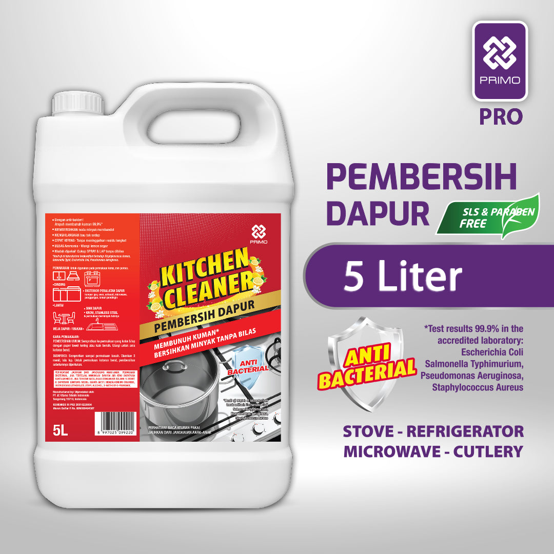 Kitchen Cleaner 5L - Pembersih Kulkas dan Pembersih Minyak Dapur Anti Kuman