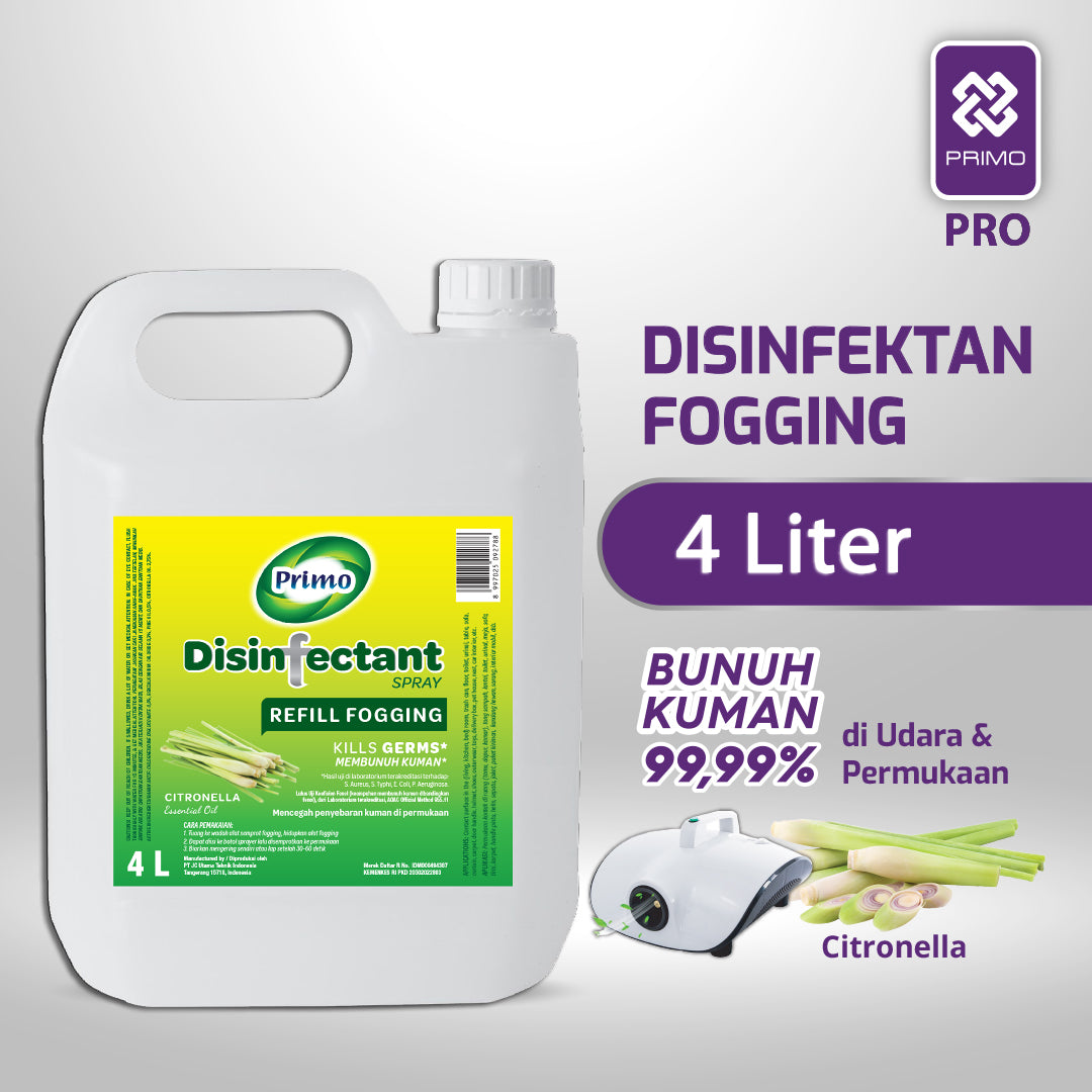 Disinfectant Fogging Liquid Citronella 4L