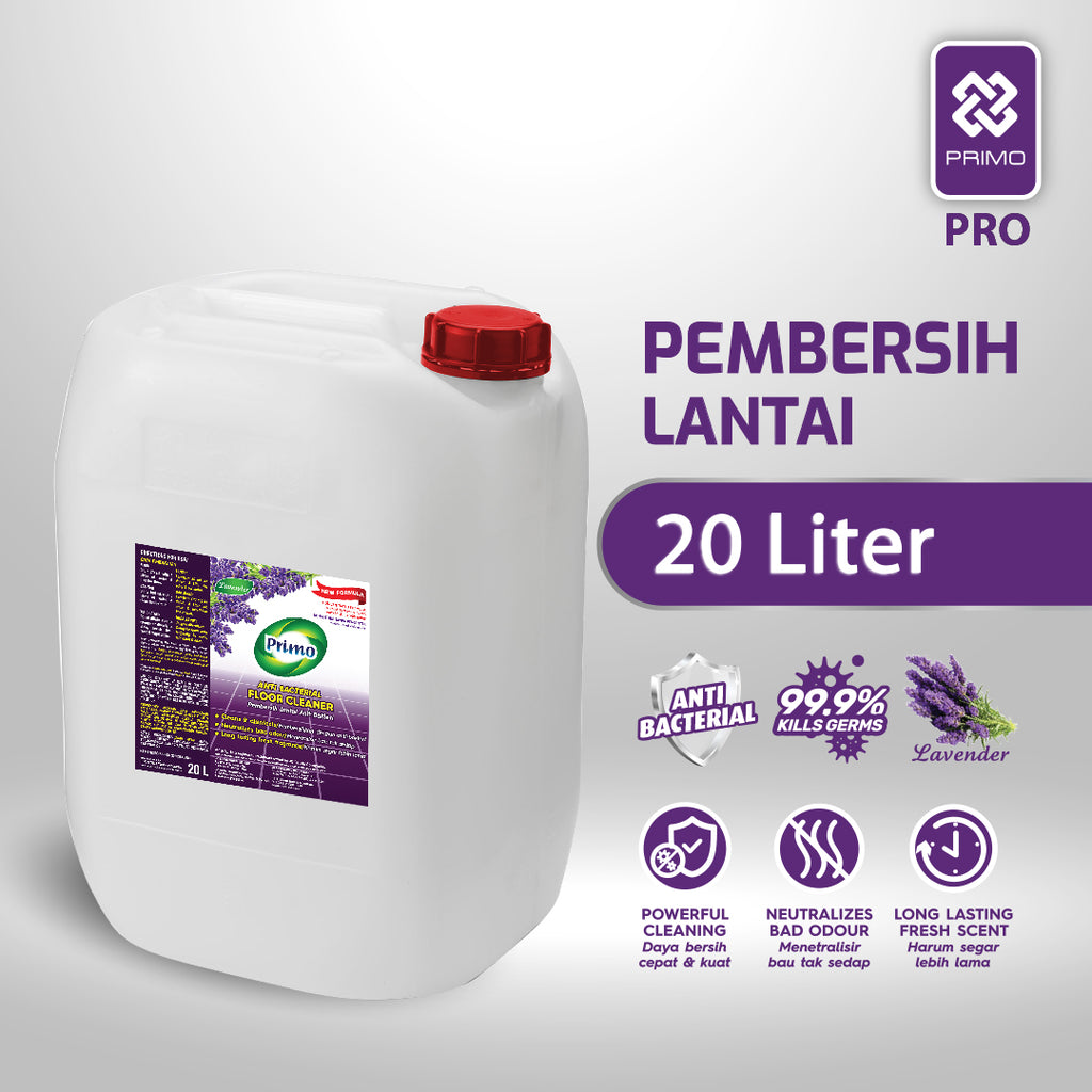 Floor Cleaner Lavender 20L - Pembersih Lantai Anti Bakteri