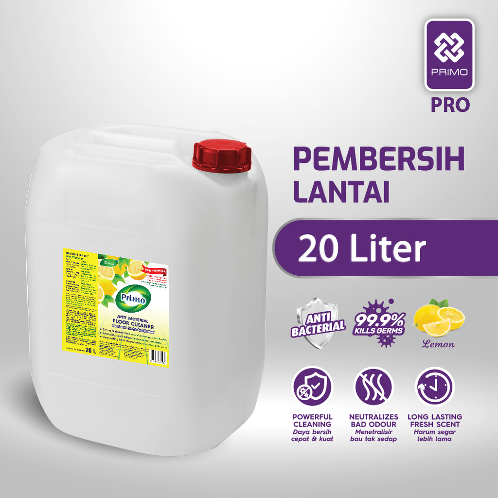 Floor Cleaner Lemon 20L - Pembersih Lantai Anti Bakteri