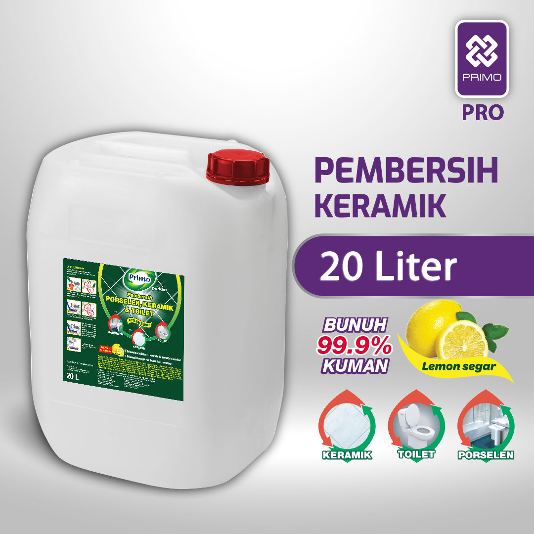 Porklin Daily Fresh 20L - Porcelain, Ceramic, Bathroom & Toilet Cleaner
