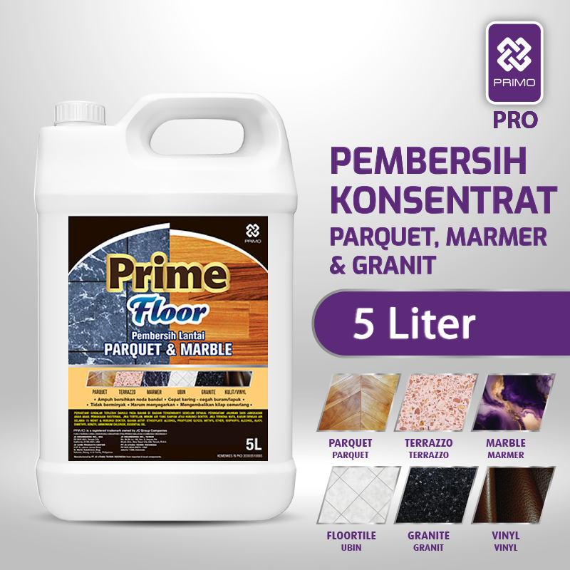 Prime Floor 5L - Marble, Granite, Parquet Cleaner