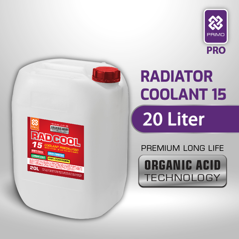 Rad Cool 15 Ready To Use 20L - Pendingin Radiator dengan Organic Acid Tecnology (OAT)