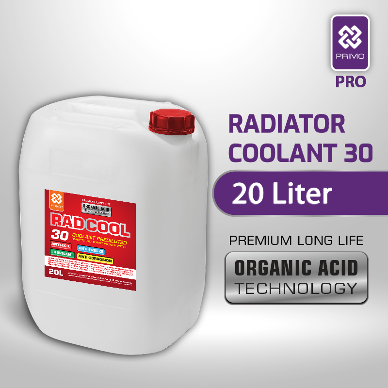 Rad Cool 30 Ready To Use - Pendingin Radiator dengan Organic Acid Tecnology (OAT) 20L