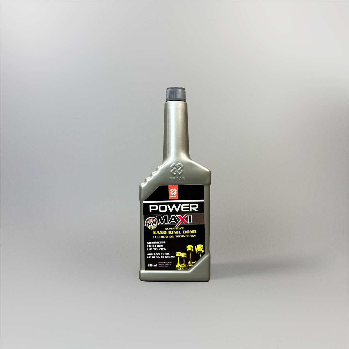Powermaxi 250mL - Oil Additive / Metal Treatment with NIB (Nano Ionic Bond)