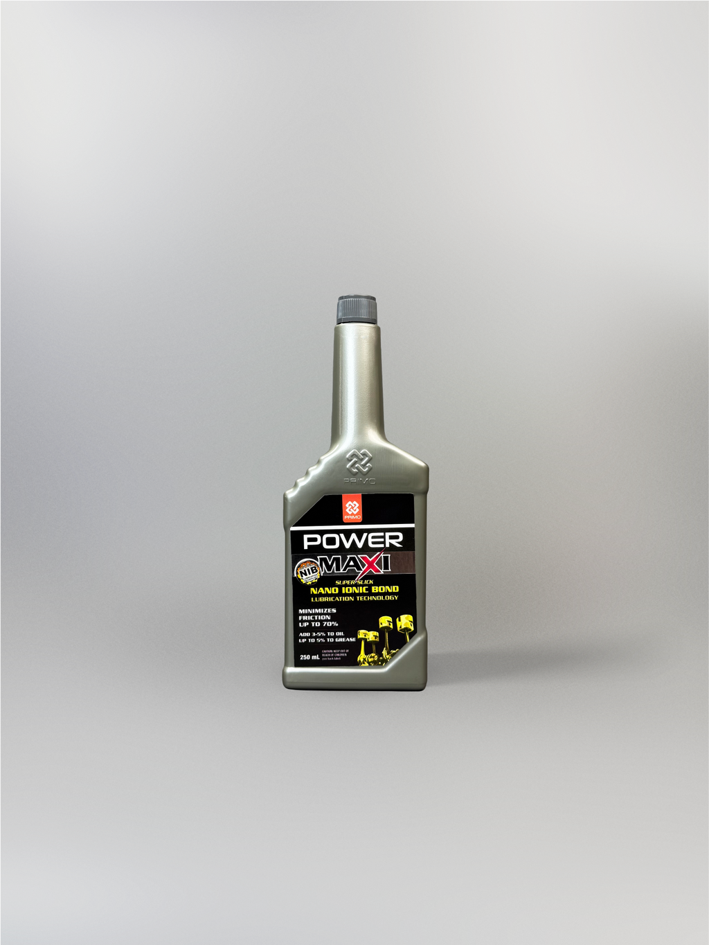Powermaxi 250mL - Oil Additive / Metal Treatment with NIB (Nano Ionic Bond)