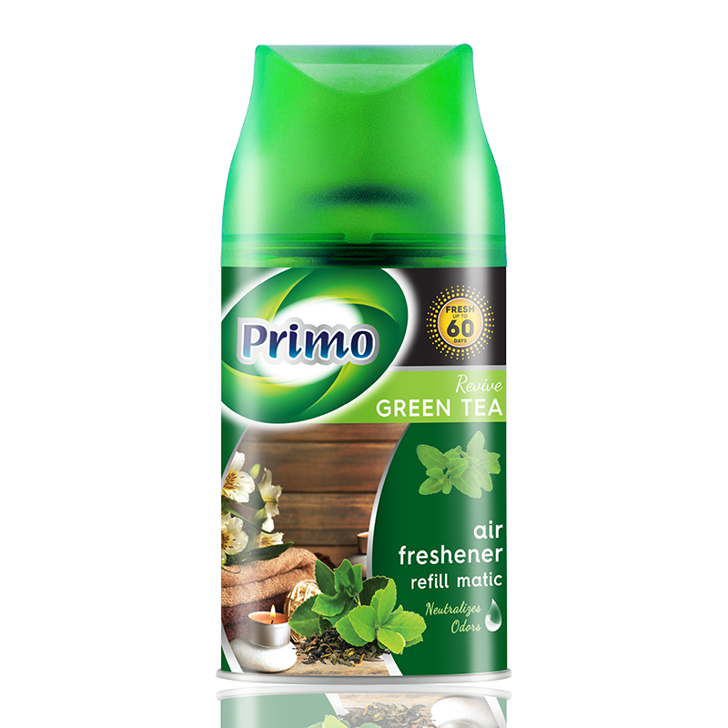 Refresh Matic 235ml Greentea - Air Freshener Room Deodorizer