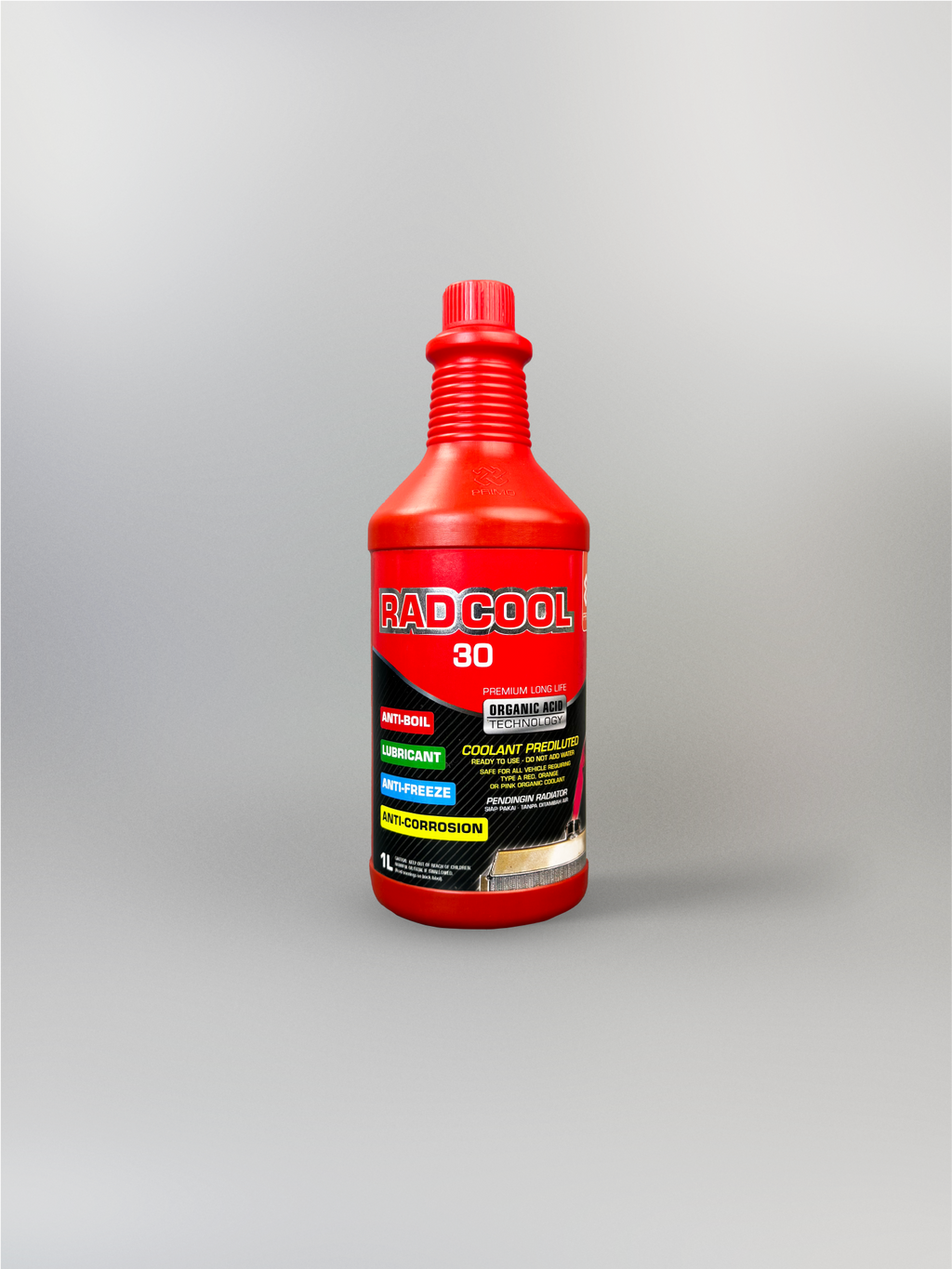 Rad Cool 30 Ready To Use 1L - Pendingin Radiator dengan Organic Acid Tecnology (OAT)