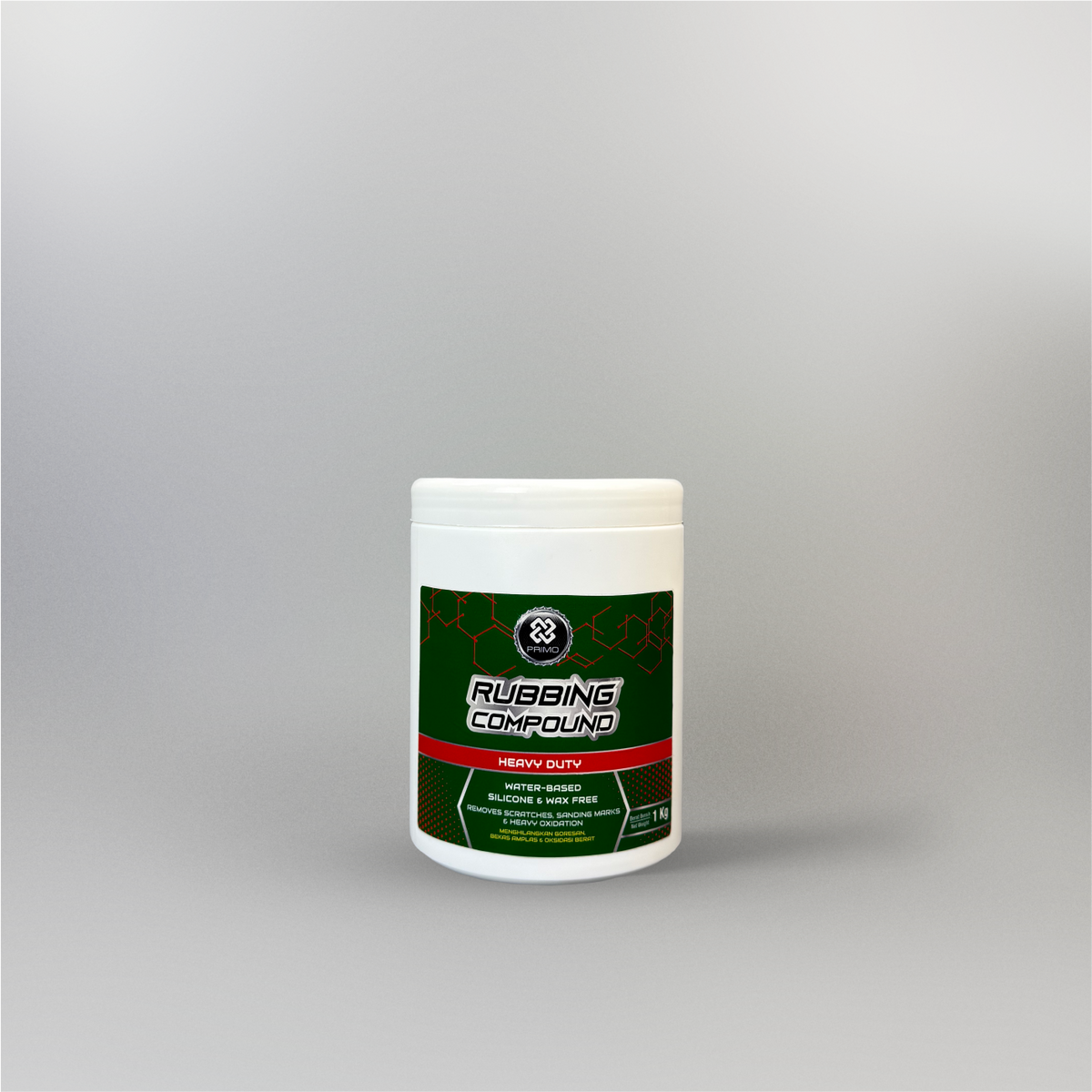 Rubbing Compound 1kg - Heavy Duty Scratch & Swirl Remover