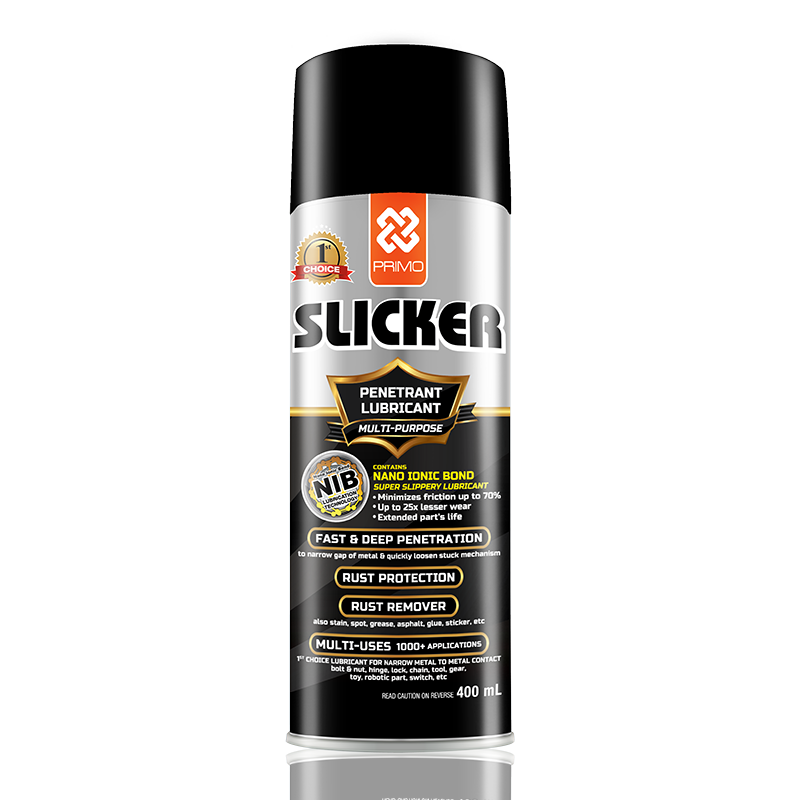 Slicker 400mL - Super Slippery Anti-Rust Multipurpose Lubricant (Lubricant Spray With NIB)