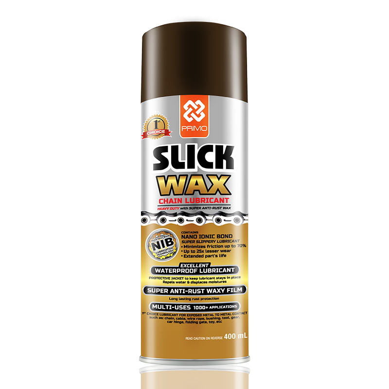 Slick Wax 400mL - Chain Lubricant with Wax Coating (Chain Lubricant with Nano Ionic Bond/NIB)