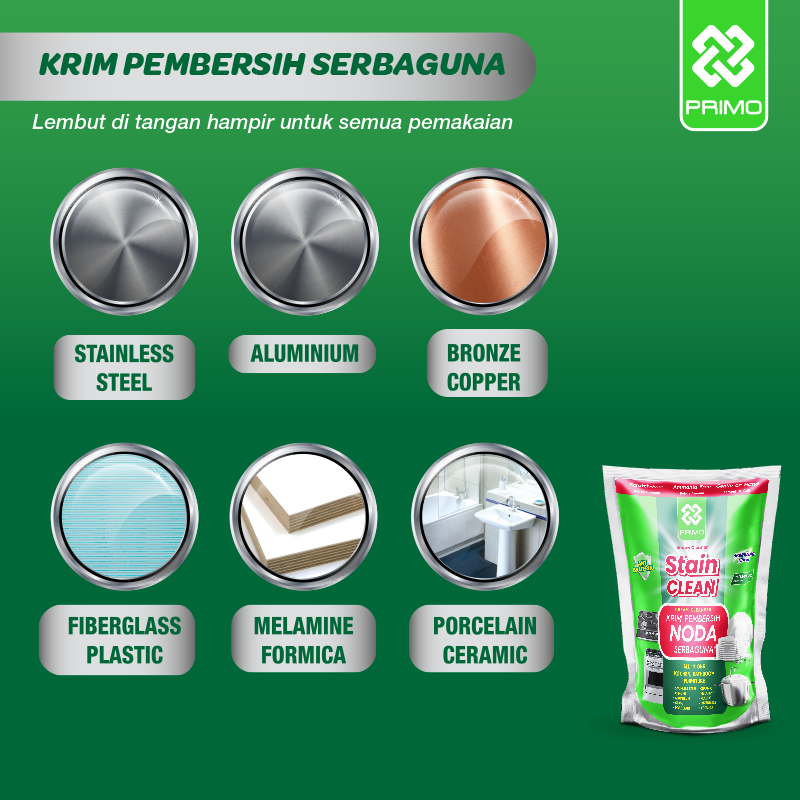 Stain Clean 500gr - Cream Cleanser Pembersih Noda Serbaguna