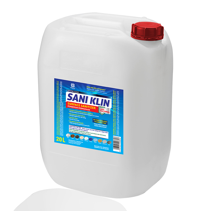 Saniklin Disinfectant Spray 20L - Refrigerator Cleaner Surface Sanitizer Antiseptic