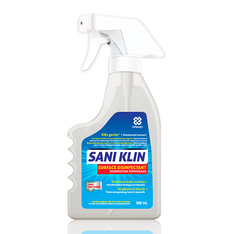 Pembersih Kulkas Saniklin Disinfectant Spray 500mL