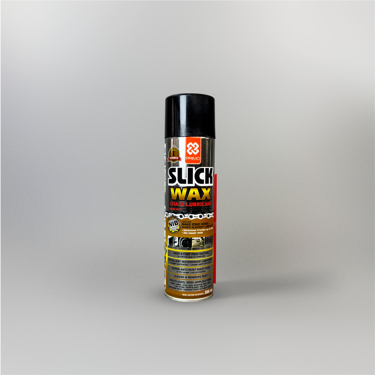 Slick Wax 300mL - Chain Lubricant with Wax Layer (Nano Ionic Bond/NIB)
