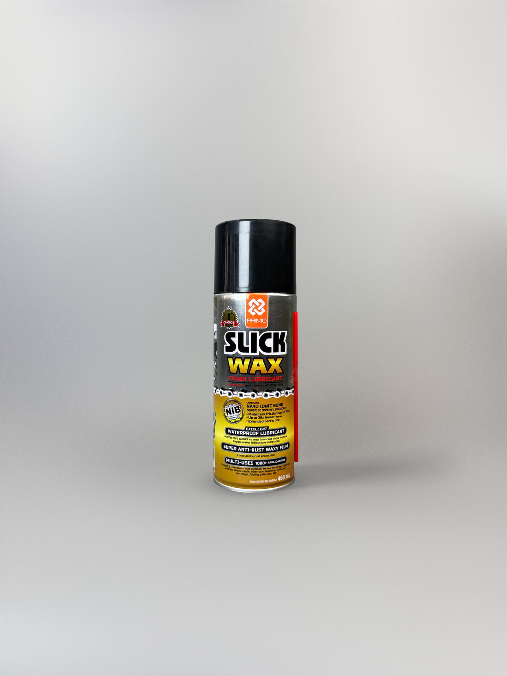 Slick Wax 400mL - Pelumas Rantai dengan Lapisan Wax (Chain Lubricant with Nano Ionic Bond/NIB)