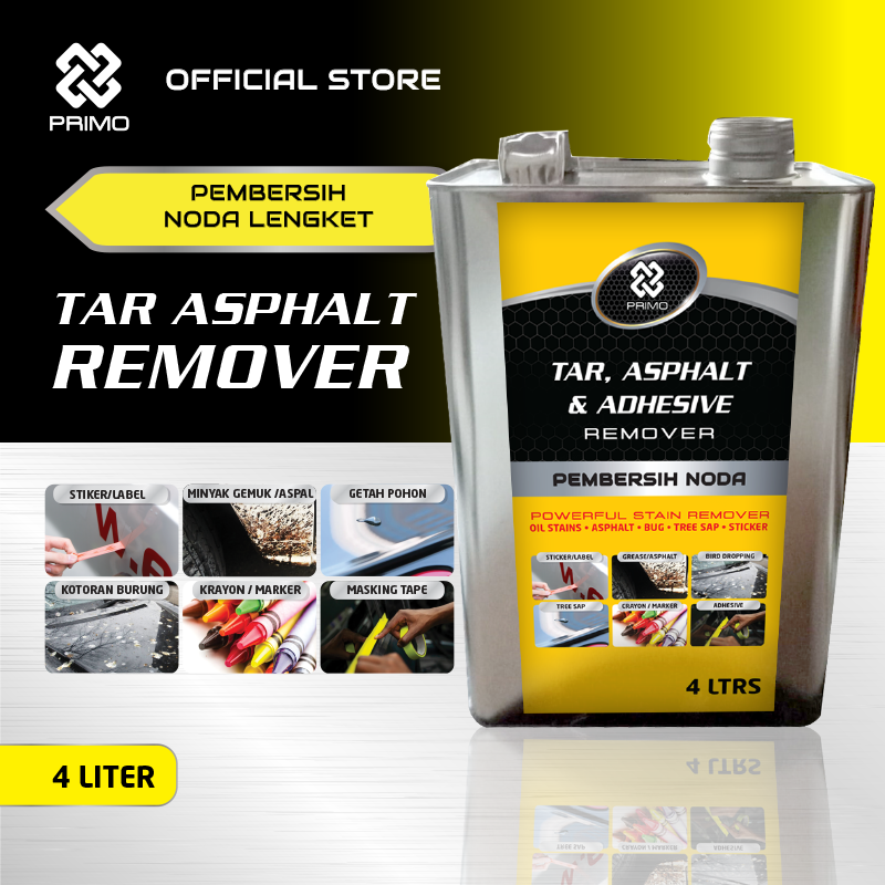 Tar, Asphalt & Adhesive Remover 4L - Penghilang Aspal, Tar & Lem