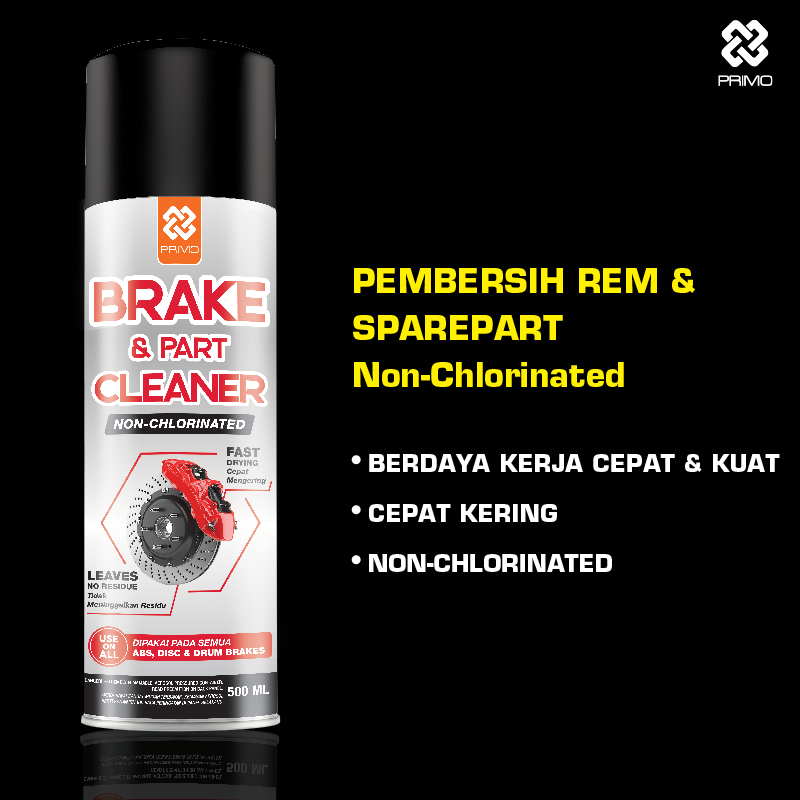 Brake & Part Cleaner 500mL - Pembersih Cakram Rem & Sparepart (Solvent Based)