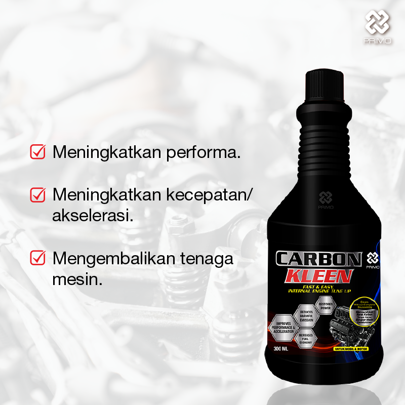 Carbon Kleen 300mL - Pembersih Kerak karbon Mesin Bensin Tanpa Bongkar