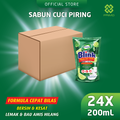 Blink Dishwashing 24pcs x 200mL - Sabun Cuci Piring Jeruk Nipis (Konsentrat Asli, Tanpa Pengental)