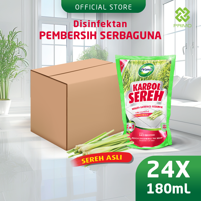 Original Citronella Lemongrass Disinfectant 24pcs x 180mL