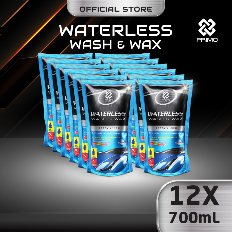 Waterless Wash & Wax Hydrophobic 12pcs x 500mL