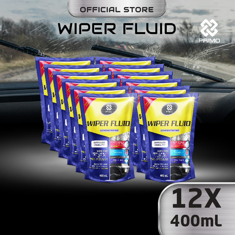 Wiper Fluid 12pcs x 400mL - Cairan Wiper Mobil Concentrate
